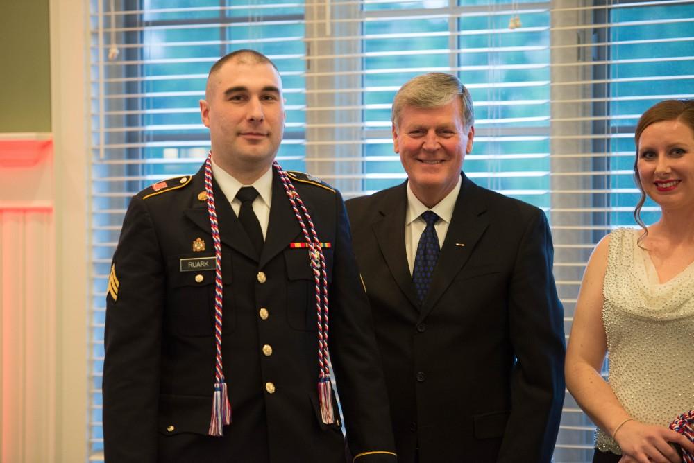 GVL / Luke Holmes -  The Student Veterans gala was held in the Alumni House on Saturday, April 8, 2017.