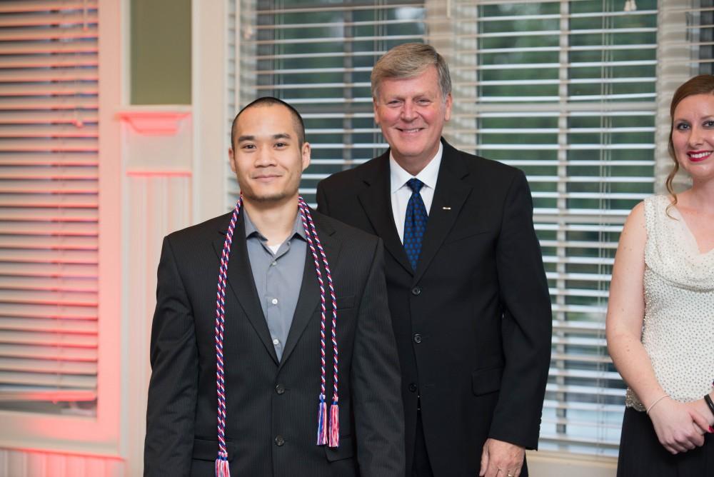 GVL / Luke Holmes -  The Student Veterans gala was held in the Alumni House on Saturday, April 8, 2017.