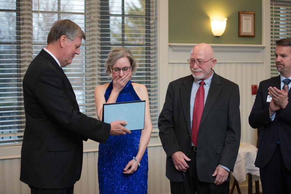 GVL / Luke Holmes -  The Student Veterans gala was held in the Alumni House on Saturday, April 8, 2017.