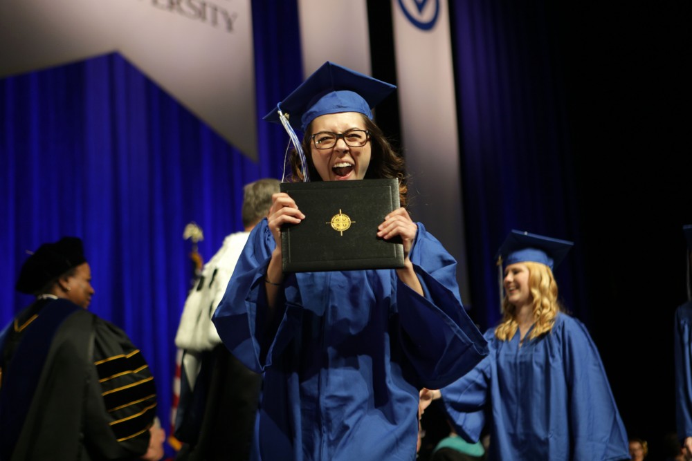 GVL / Emily Frye
Grand Valley State University commencement on Saturday April 29, 2017.