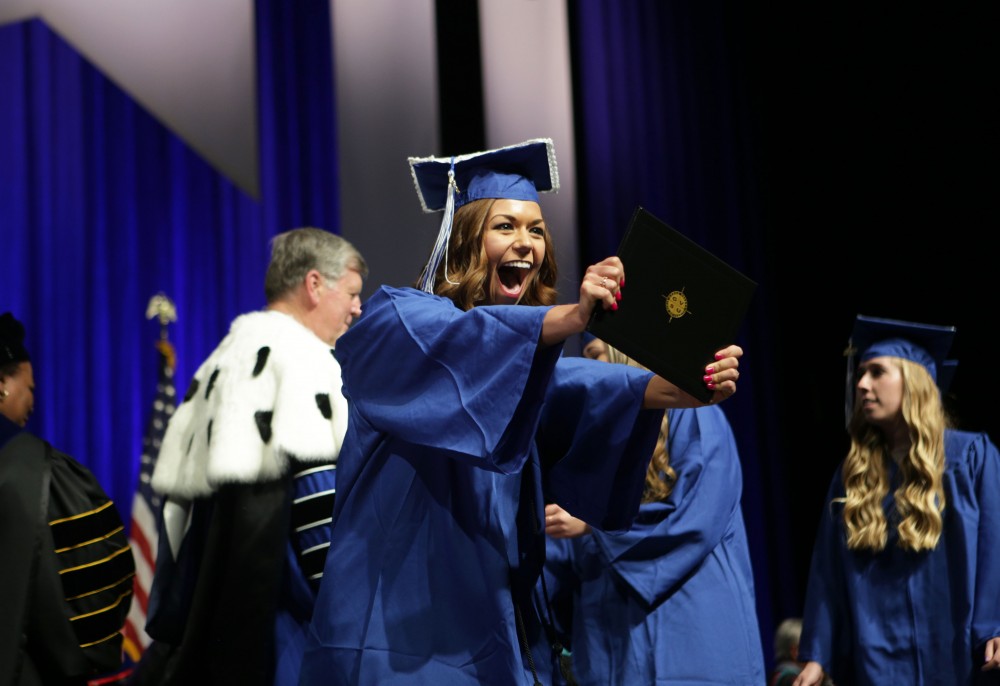 GVL / Emily Frye
Grand Valley State Univeristy graduation on Saturday April 29, 2017.