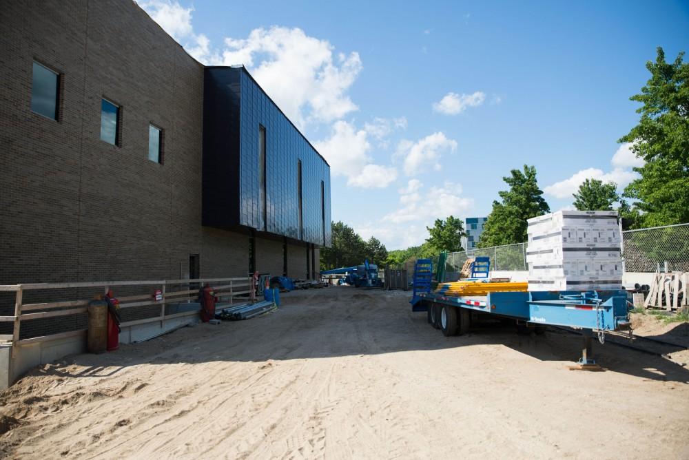 GVL / Luke Holmes - The Performing Arts Center is currently under construction Monday,  June 5, 2017.