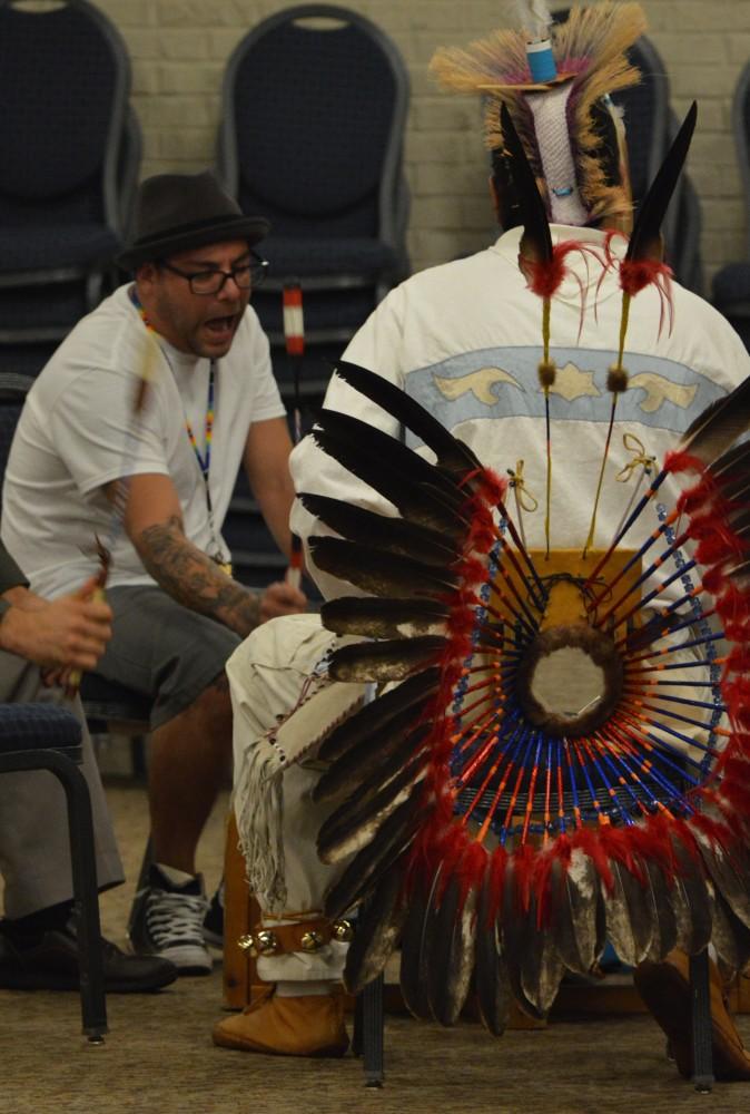 GVL/Hannah Zajac-- Indigenous People's Day at Grand Valley State University on 9 Oct 2017.