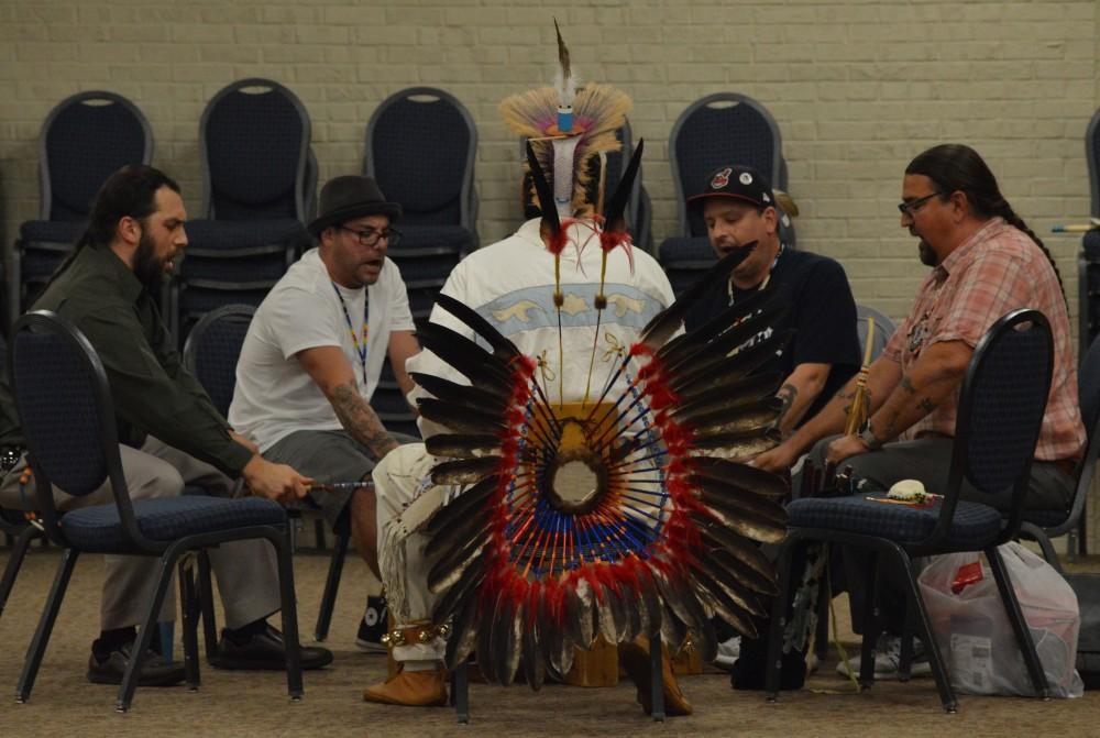 GVL/Hannah Zajac-- Indigenous People's Day at Grand Valley State University on 9 Oct 2017