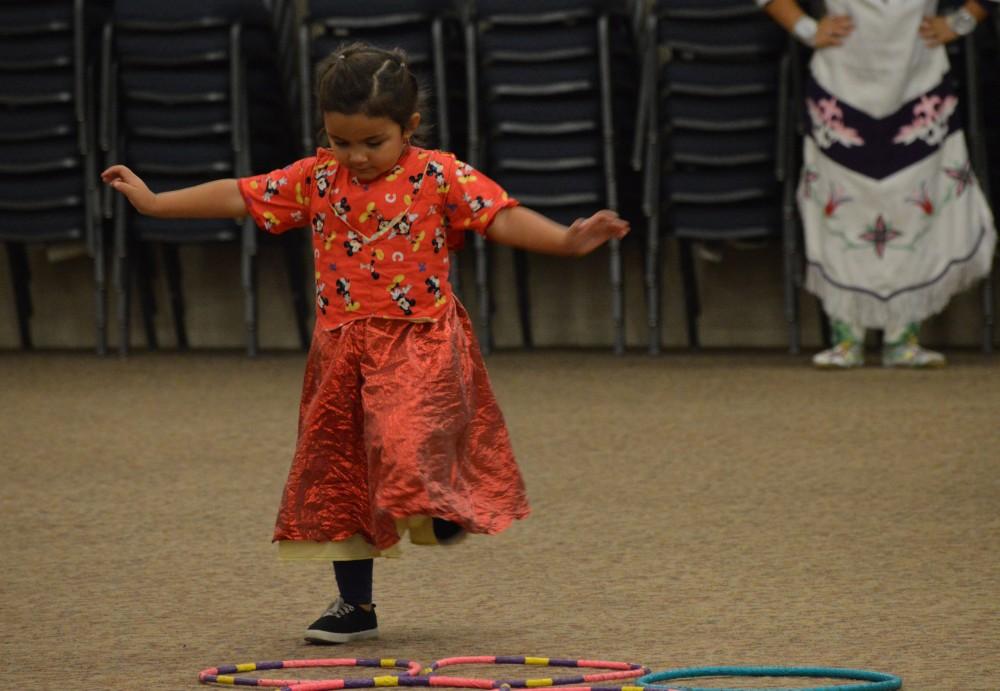 GVL/Hannah Zajac-- Indigenous People's Day at Grand Valley State University on 9 Oct 2017.