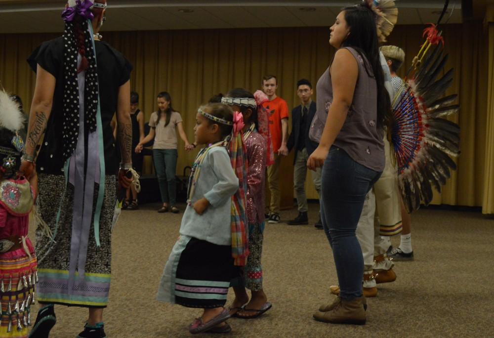 GVL/Hannah Zajac-- Indigenous People's Day at Grand Valley State University on 9 Oct 2017.