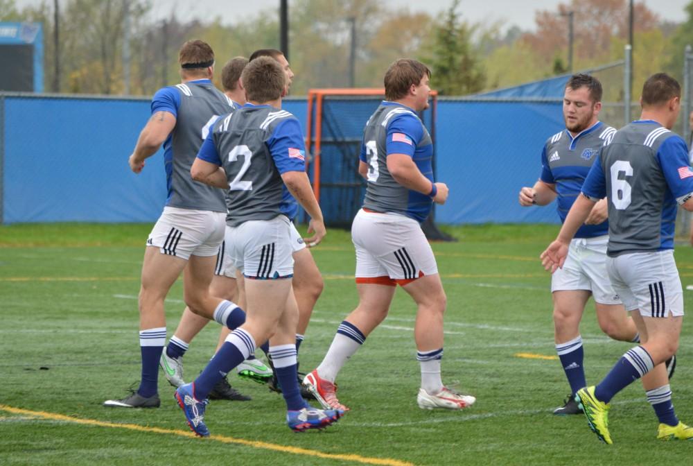 GVL/ Hannah Zajac-- Grand Valley State Universty wins against Bethel College on Saturday 14 Oct 2017.
