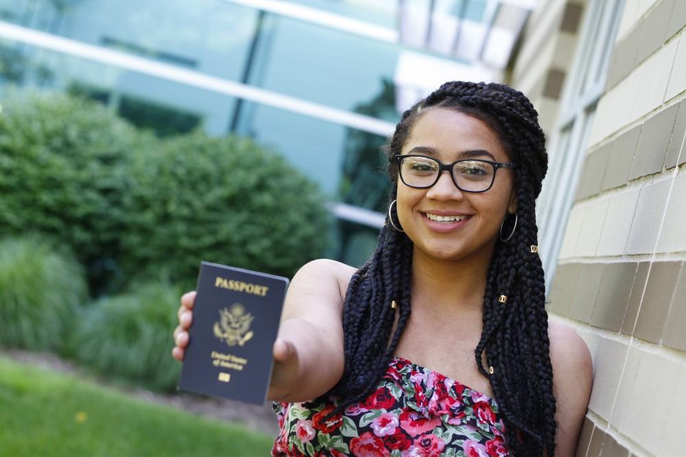 GVL / Courtesy - Kambriana Gates, GVSU student, received a Passport Scholarship and studied abroad in South Africa for the summer of 2017.