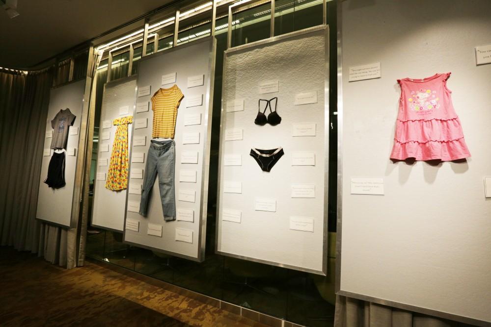 GVL / Emily FryeWhat were you wearing exhibit in the multipurpose room on Wednesday March 21, 2018. 