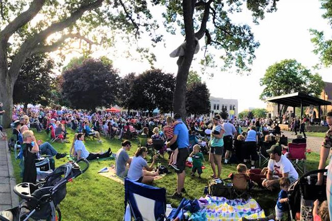 Courtesy / localspins.com
 Kicking Off in June: Muskegon’s Parties in the Park is just one of several community concert series across West Michigan.