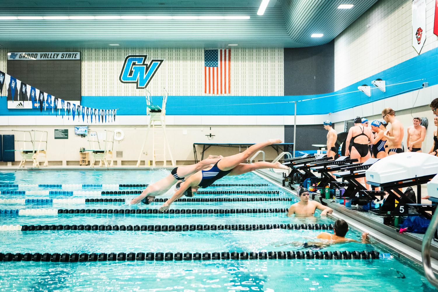 GVSU Swimming & Diving remains dominant in GLIAC championships Grand