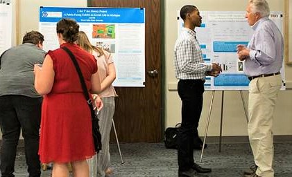 Unlike previous years, Grand Valleys student researchers will be presenting their scholarship virtually, not in-person. (Courtesy/Student Summer Scholars)