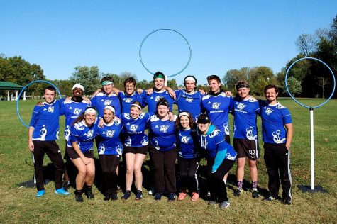 Grand Valleys Quidditch team takes to the field seven players at a time — no broomsticks necessary. (Courtesy/ Ryan Swanson) 