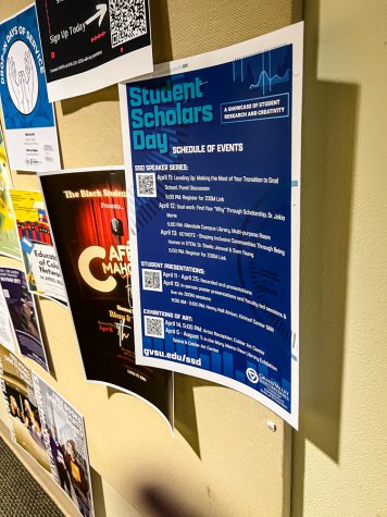 GV student scholarship showcased at upcoming Student Scholars Day