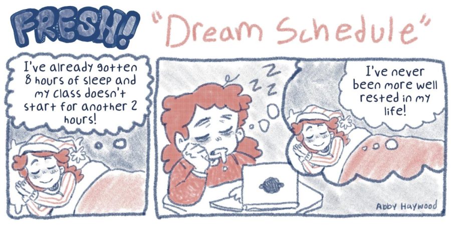 Cartoon: Dream schedule