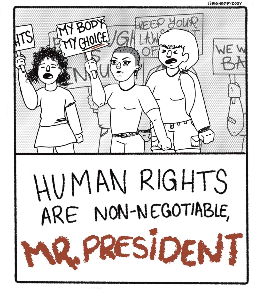 I am nonbinary. I use they/them pronouns. No amount of executive orders will change who I am. Transgender people have always existed, and always will. GVL / Zoey Belk